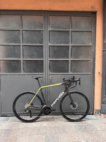 Cervelo R5 Paris Green 105 Di2 Demo tg 58!!