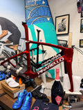 Pinarello F9 F7 frameset CheryRed 545